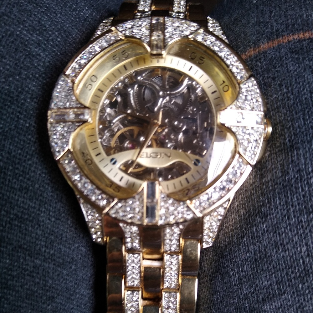 Elgin Skeleton Watch